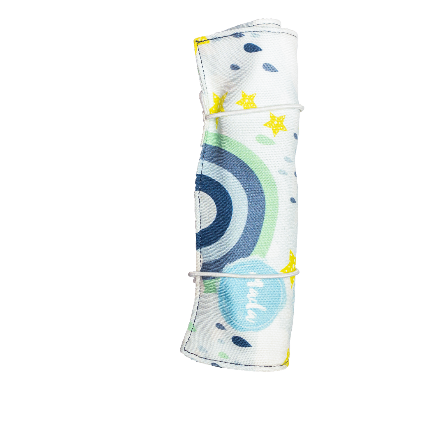 Blue Rainbow Long Pencil Case-3