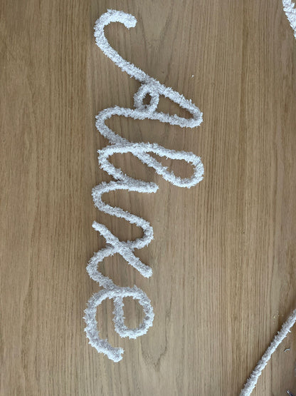 Personalised bouclé name-1