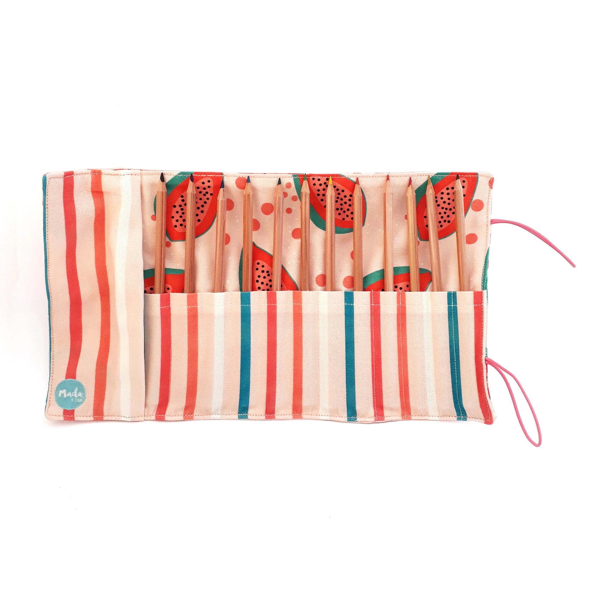 Pencil Case Long Papaya-2
