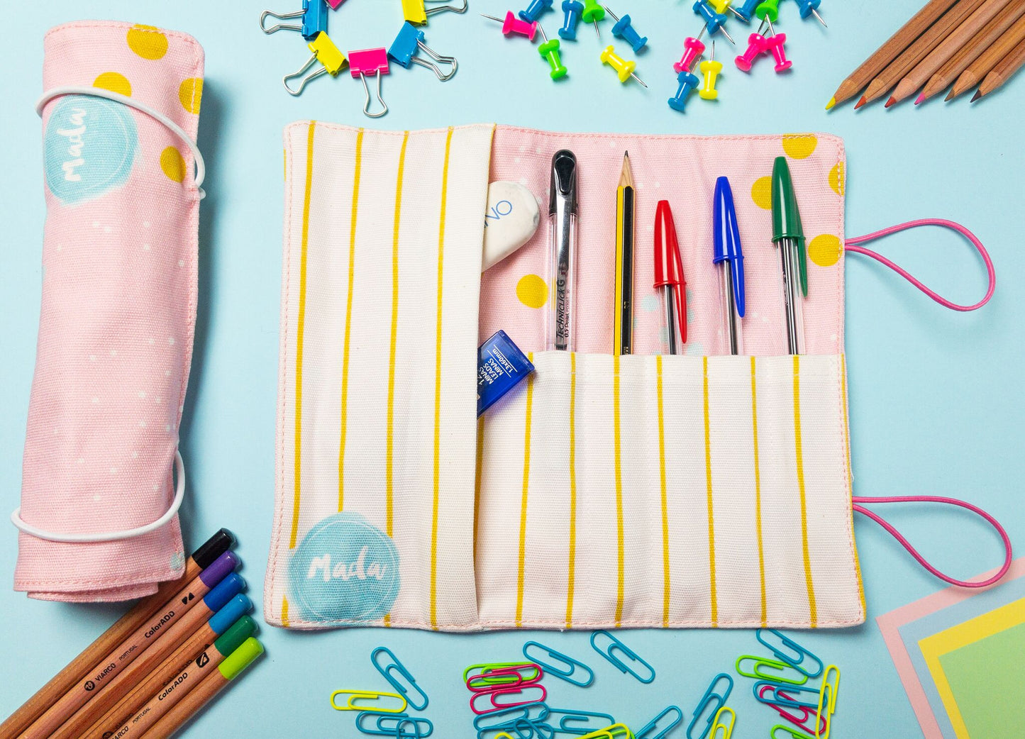 Pencil Case Small Sweet Dots-1