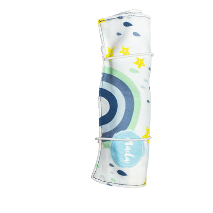 Blue Rainbow Long Pencil Case-3