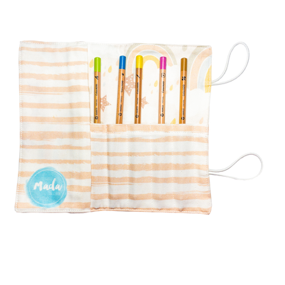 Nude Raibow Small Pencil Case-2